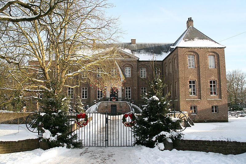 Kasteeltuinen Arcen in winterslaap