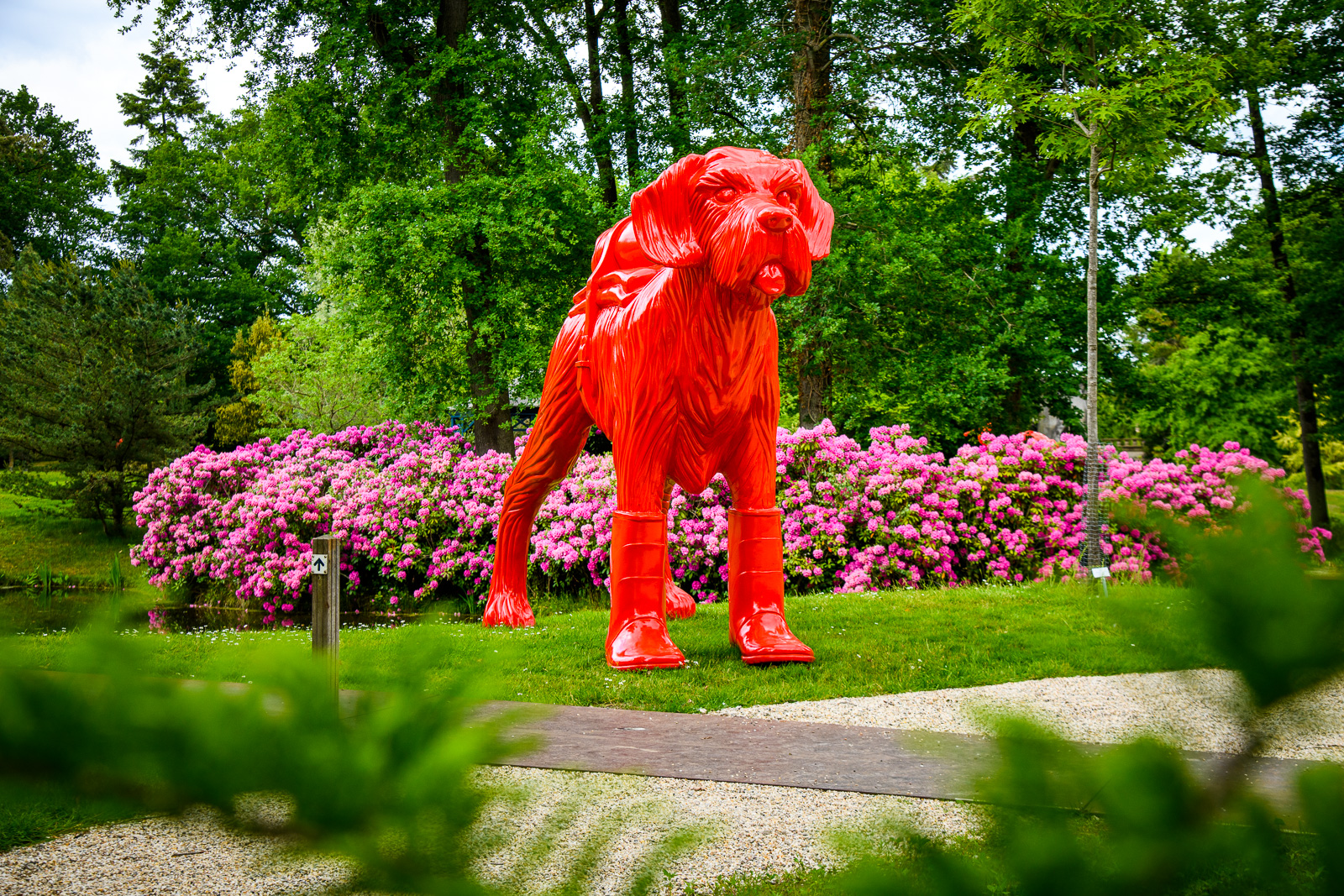 Grote beeldenexpositie van Sweetlove in Kasteeltuinen Arcen