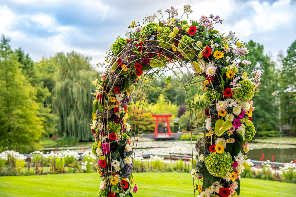 Farbenfrohe Blumenpracht beim Blumenfestival ‘Blumig!’ in den Schlossgärten Arcen