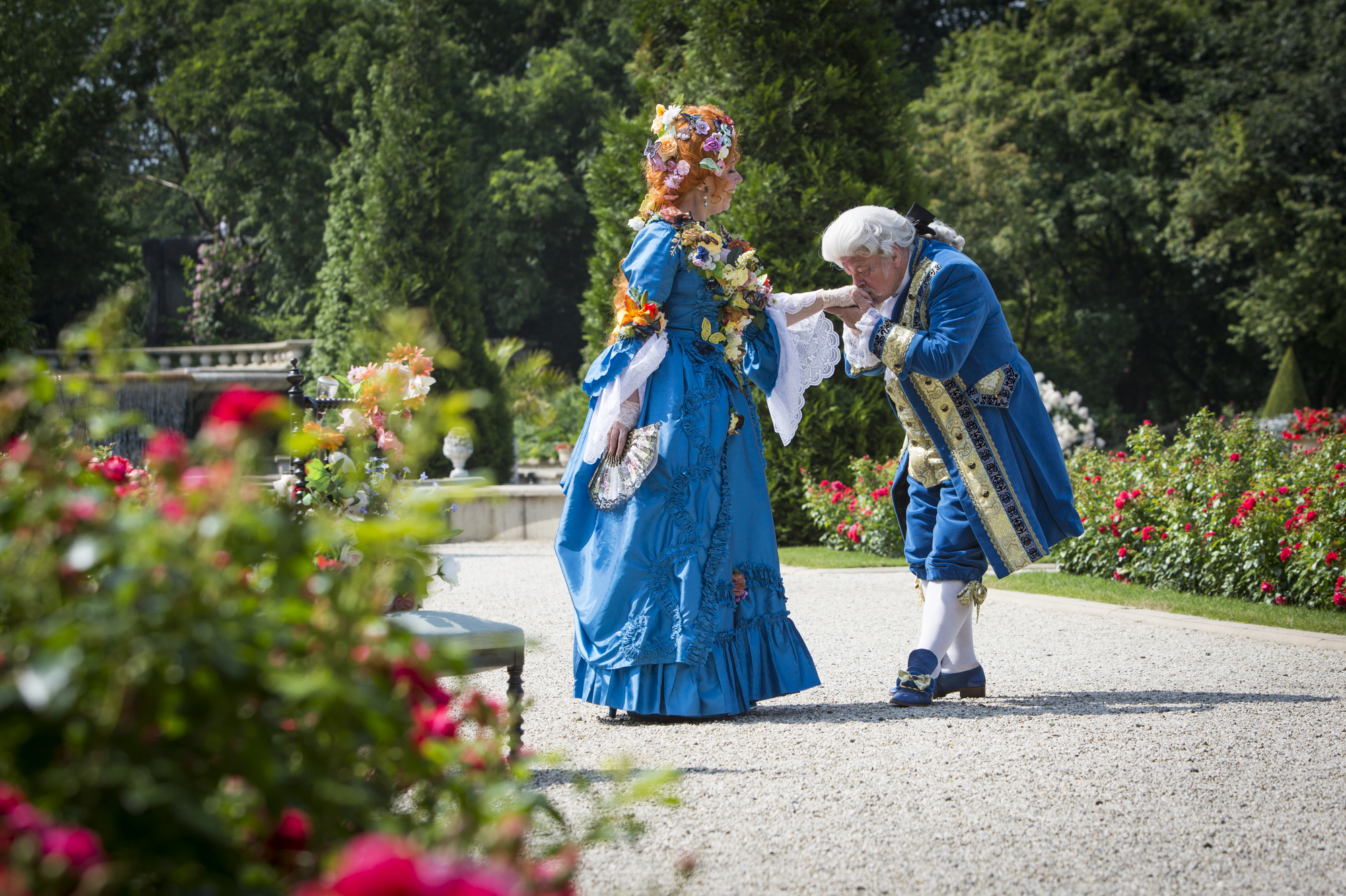 Rosenfest 10. bis 14. Juni in den Schlossgärten Arcen