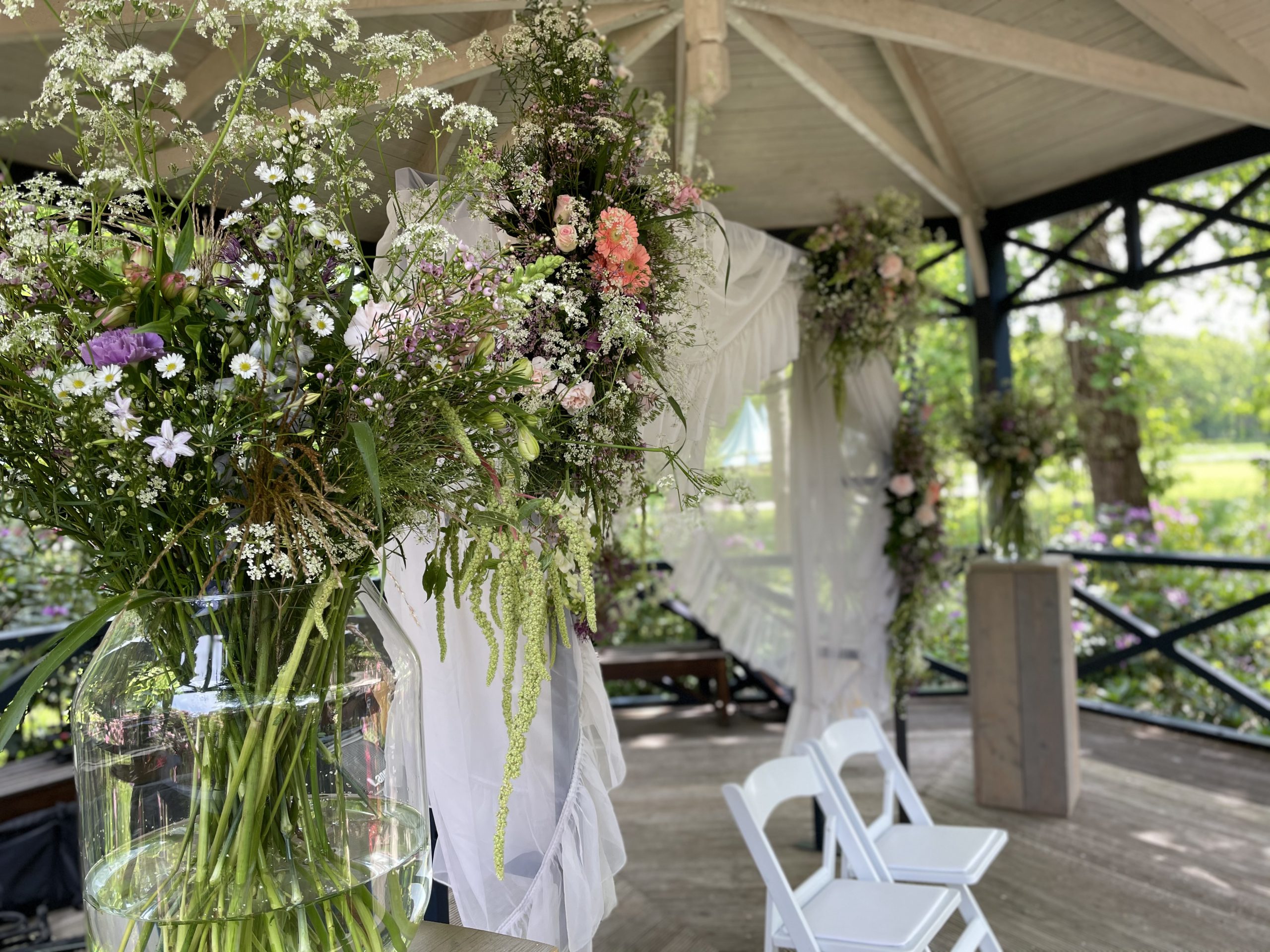 Heiraten in den Schlossgärten Arcen