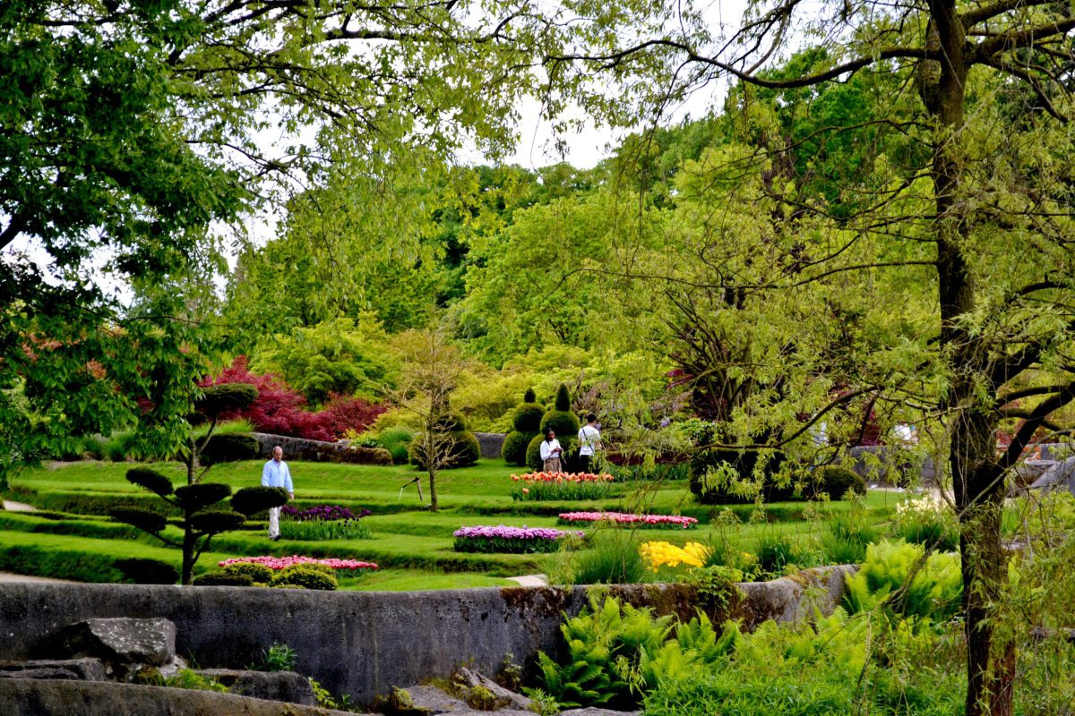 In den Schlossgärten Arcen blüht der Frühling!