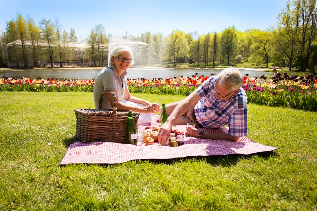 Een complete dag uit in de lente