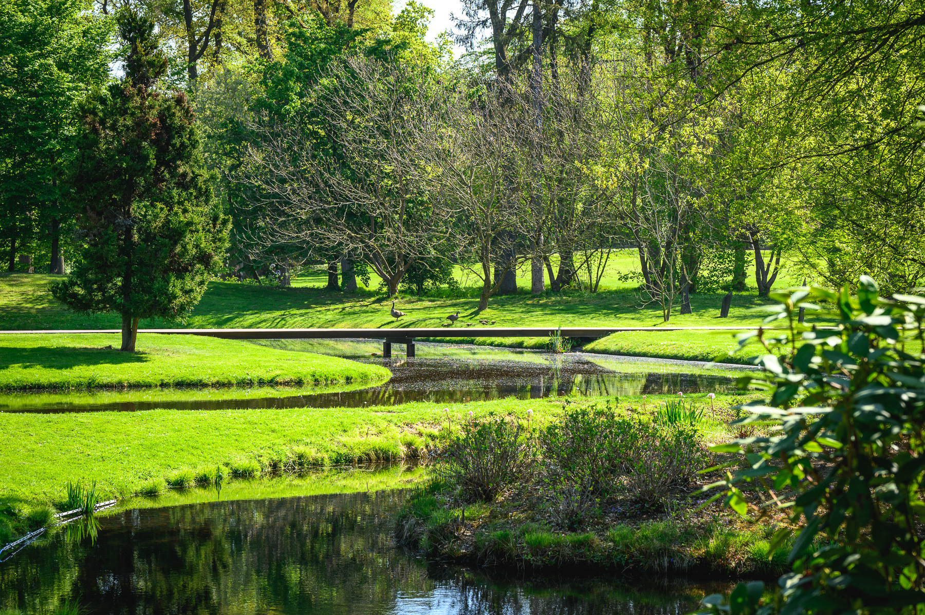 Wasser- und Skulpturengarten