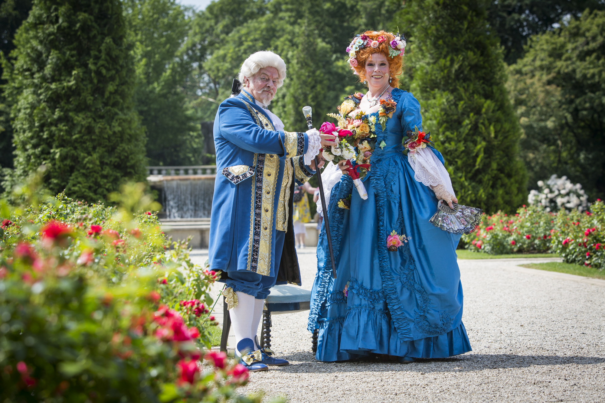 9. bis 13. Juni: Rosenfest in den Schlossgärten Arcen