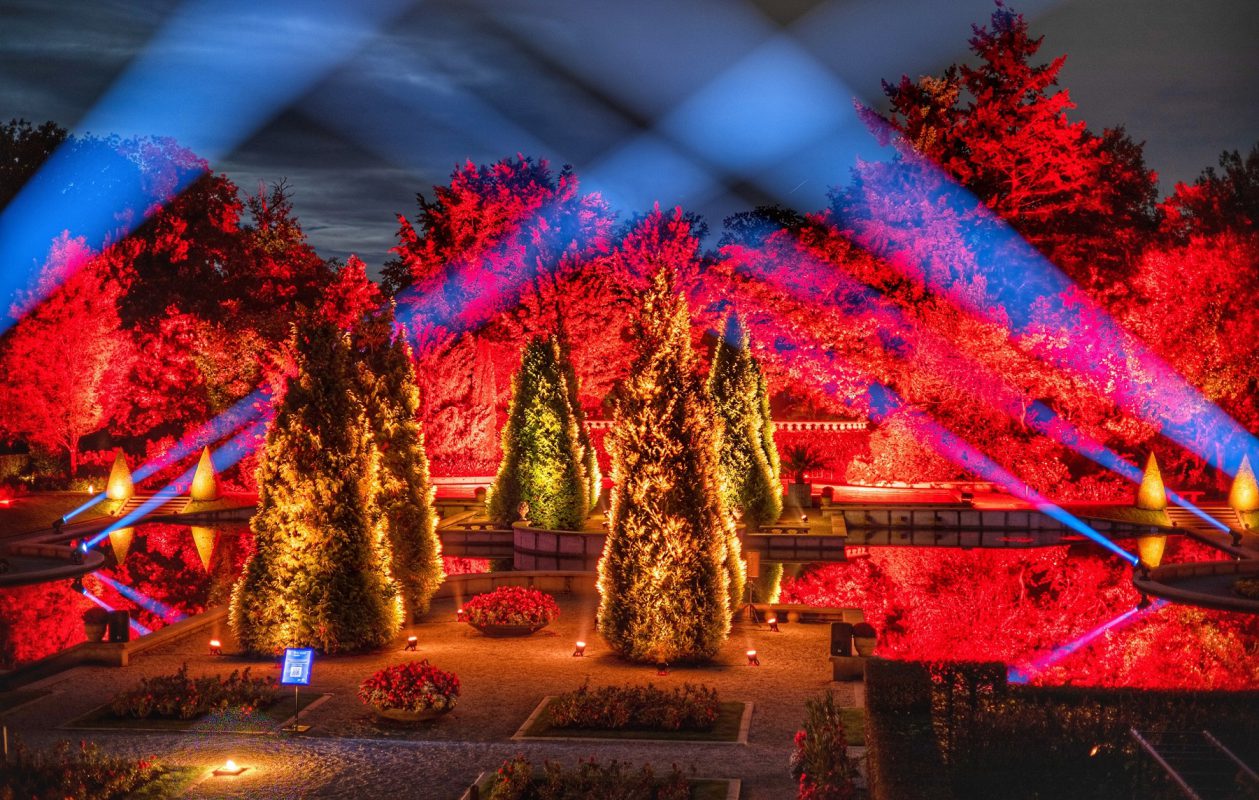 Meer lichtkunst in Kasteeltuinen Arcen - Video