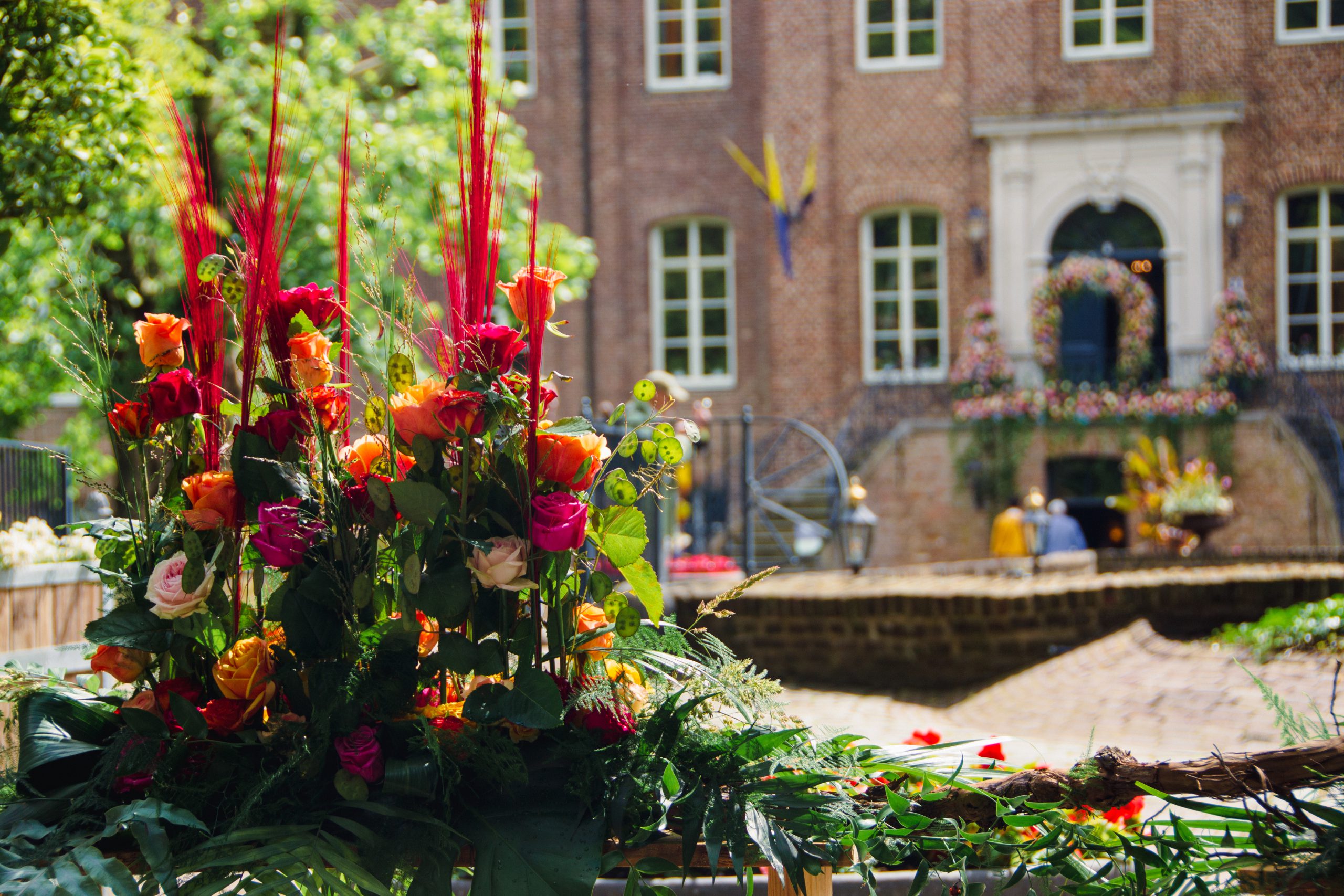 Rosenfest in den Schlossgärten Arcen