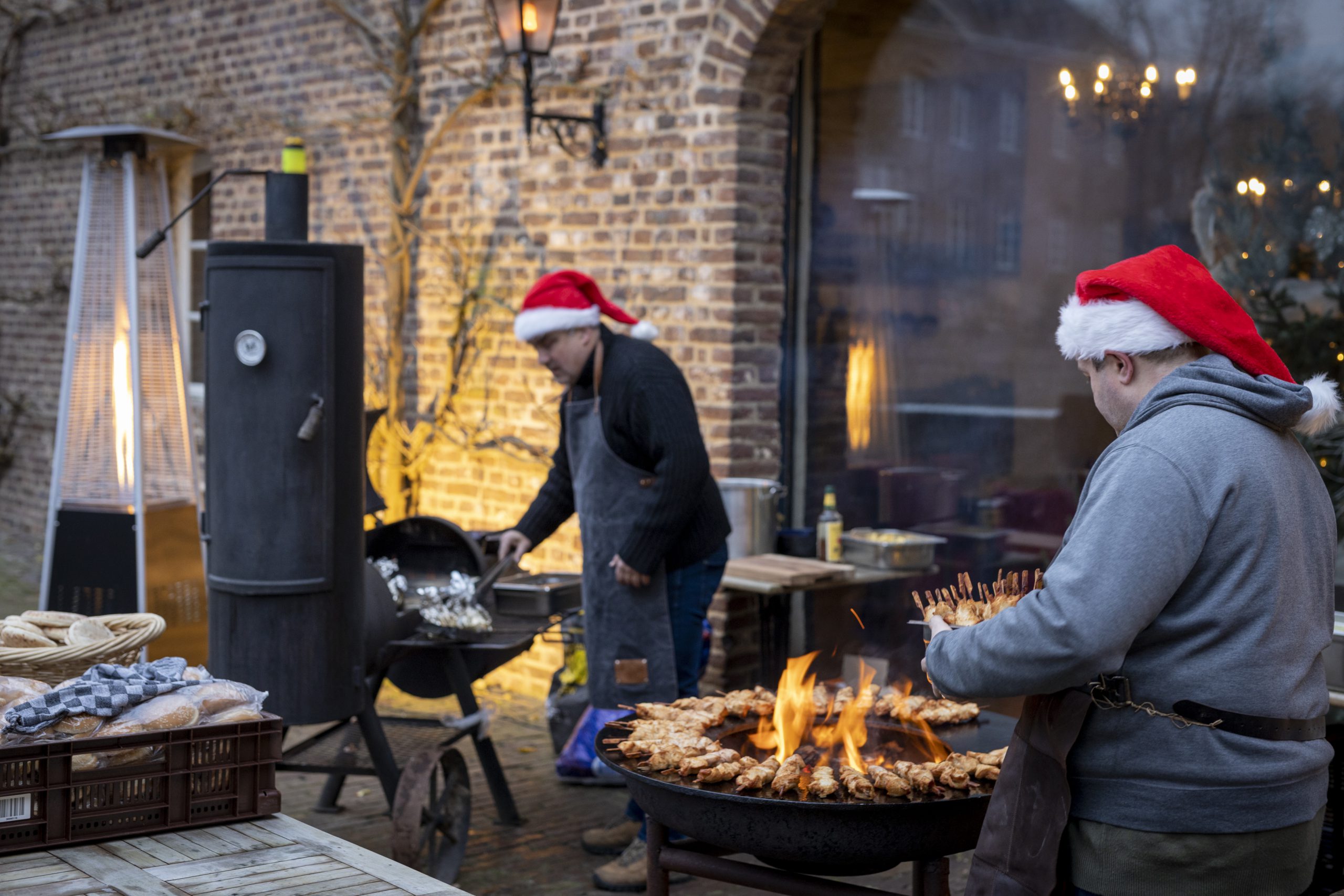 Kerstborrel met winters heerlijkheden