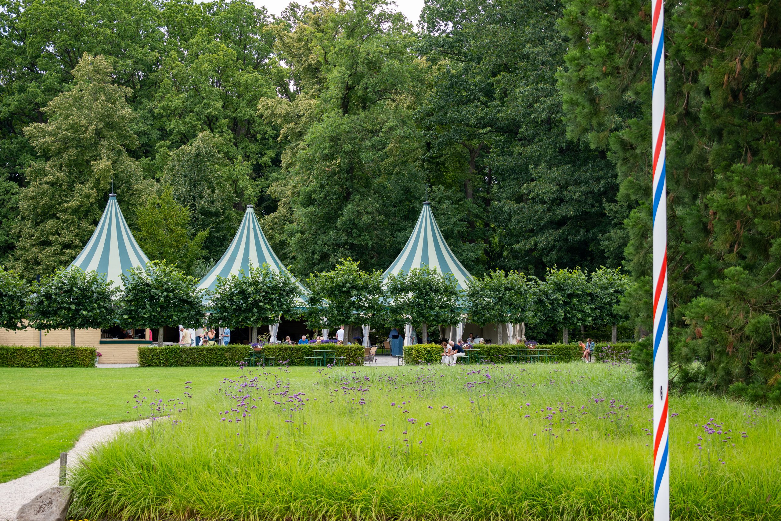 Die gastronomischen Einrichtungen in den Schlossgärten Arcen