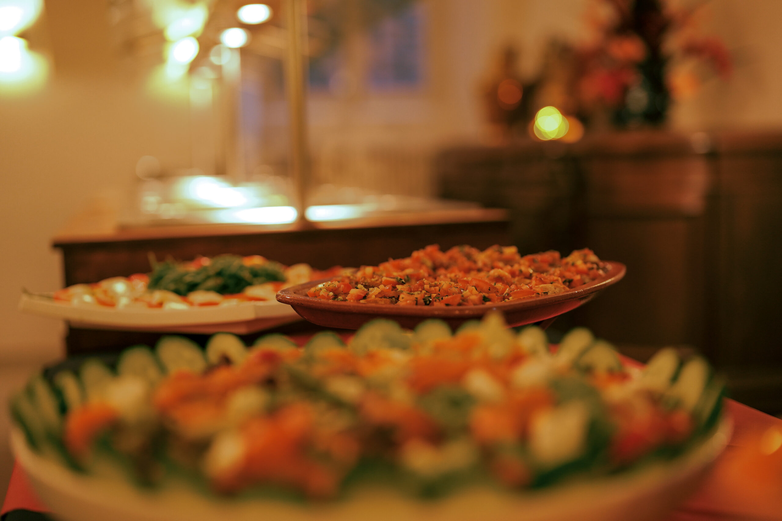 Italienisches Herbstbuffet im Schloss Arcen